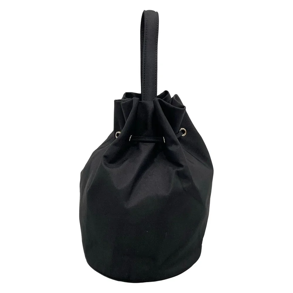 Balenciaga wheeled low string Handbag 655011 Black White